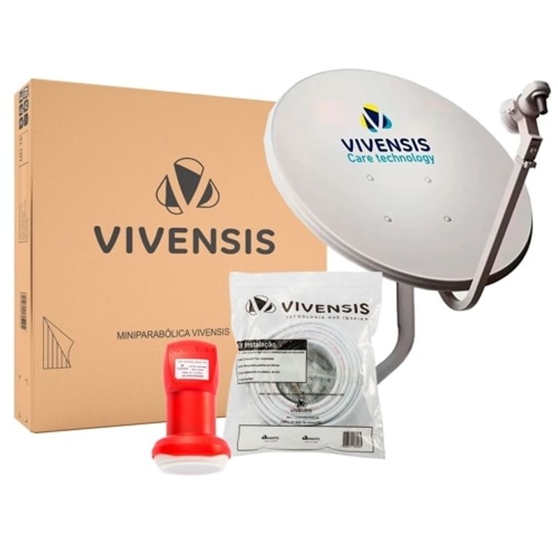 Antena Parabólica Vivensis 60cm 187 17m