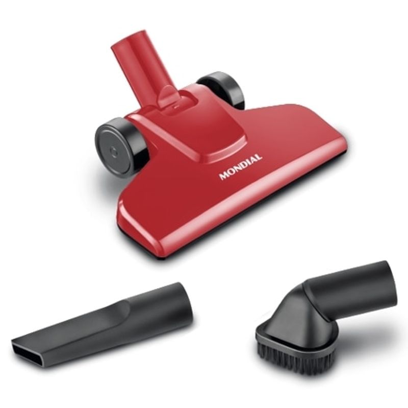 Aspirador de Pó Vertical Mondial Turbo Cycle  AP36 1,3 L 1100W Vermelho Preto