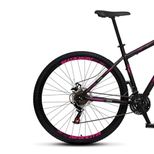 Bicicleta Aero Bike Steel Ride 89525 Aro 29 Preto Rosa