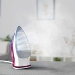 Ferro de Passar Roupas a Vapor Arno Essential 110W de Potência Rosa