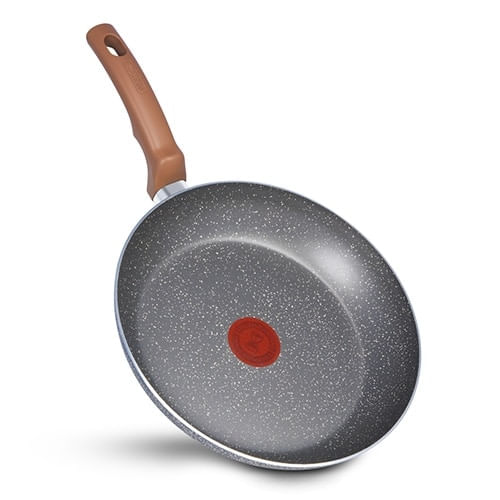 Frigideira Rochedo Natural Stone R3S1A0E11 em Alumínio Cinza