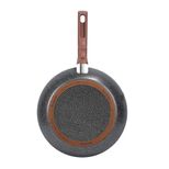 Frigideira Rochedo Natural Stone R3S1A0E11 em Alumínio Cinza