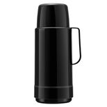 Garrafa Térmica GLT Rolha 1 Litro Preta Invicta