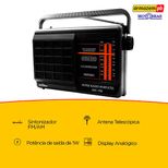 Radio Receptor 2 Faixas Rm Pft22Ac Motobras