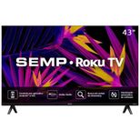 Smart Tv 43" LED Roku SEMP TCL 43R6610, 3 HDMI, 1 USB