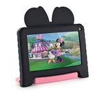 Tablet Infantil Multilaser Mini NB414 64GB Quad-Core Tela 7” Preto Rosa