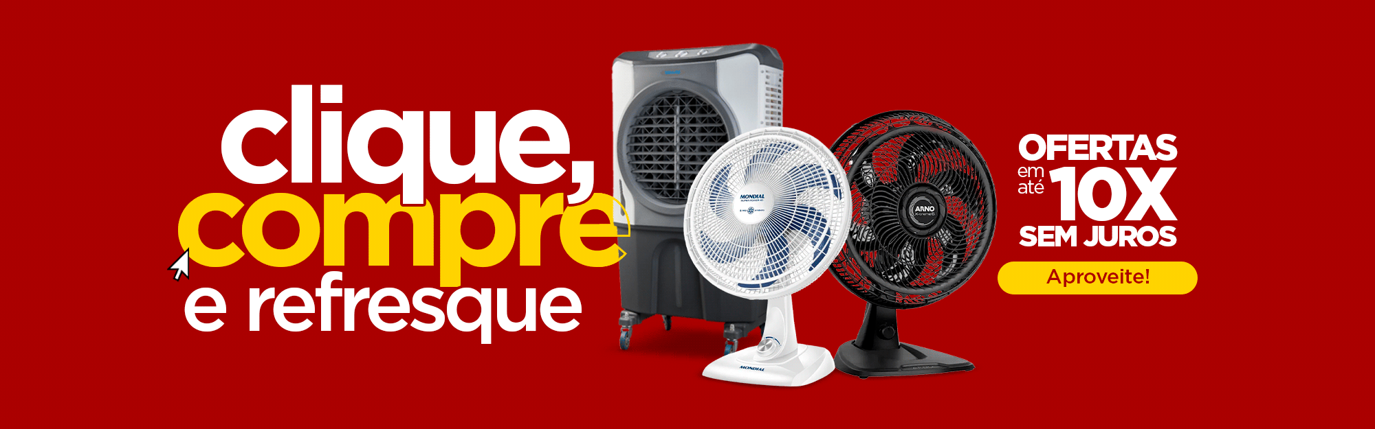 Clique, compre e refresque